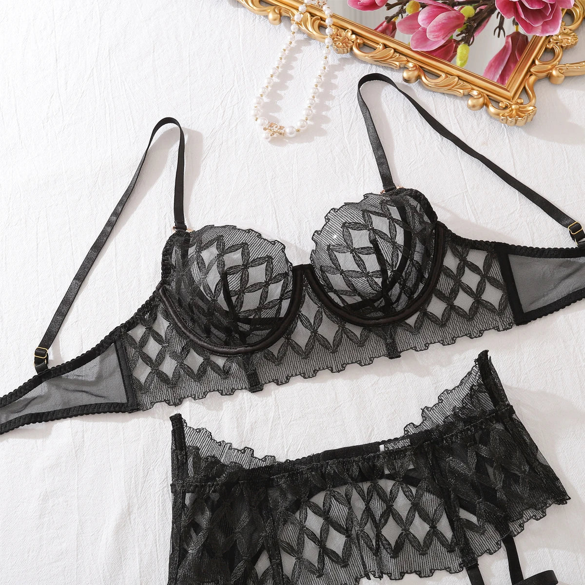 Ensemble Lingerie Sexy Luxe Dentelle
